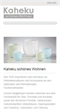 Mobile Screenshot of kaheku.de